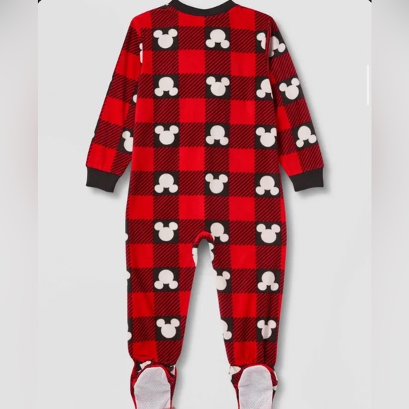 Disney 100 Mickey Mouse Matching Family Union Suit Hooded Toddler - Picture 2 of 3